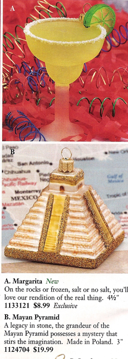 Illustration for article titled 9 Really Weird Christmas Ornaments From Bronner's